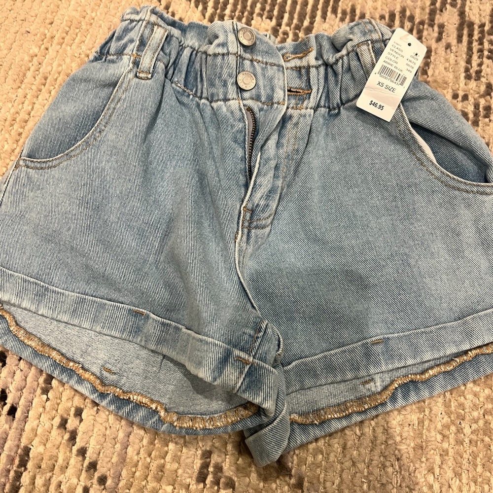 PacSun Light Blue Jean Shorts